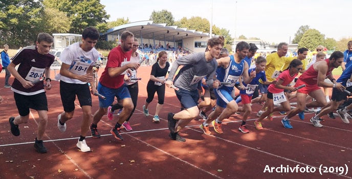Neu: Bei der 8 x 400 m Staffel geht’s um den goldenen Wanderpokal Neu: Bei der 8 x 400 m Staffel geht’s um den goldenen Wanderpokal