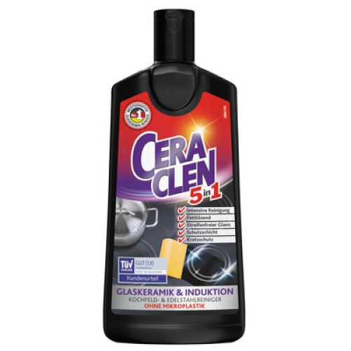 Ceraclen 3in1 Glaskeramik Reiniger und Pfleger 200ml Ceraclen 3in1 Glaskeramik Reiniger und Pfleger 200ml