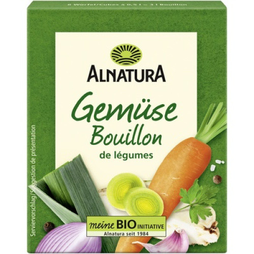 Bio Brühwürfel Gemüsebouillon 6x11g Bio Brühwürfel Gemüsebouillon 6x11g