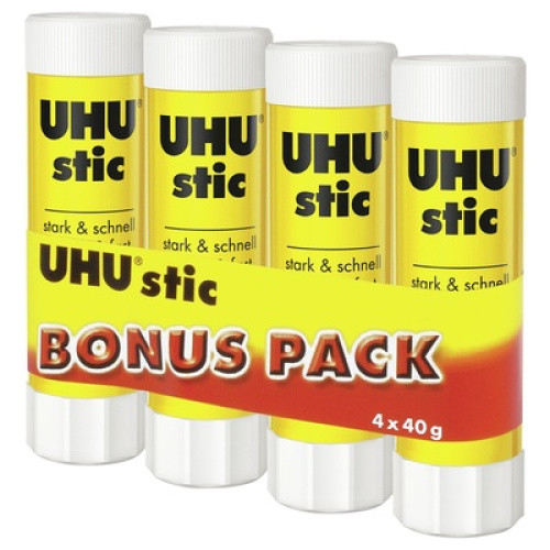UHU stic Klebestift BONUSPACK 4x40g UHU stic Klebestift BONUSPACK 4x40g