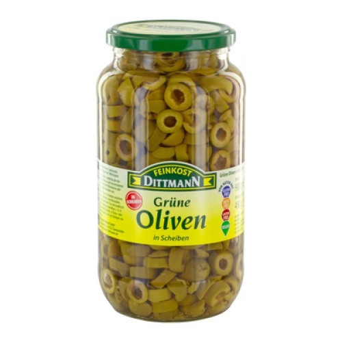 grüne Oliven 900 g grüne Oliven 900 g