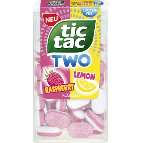 Tic Tac TWO Raspberry Lemon 38,5g Tic Tac TWO Raspberry Lemon 38,5g