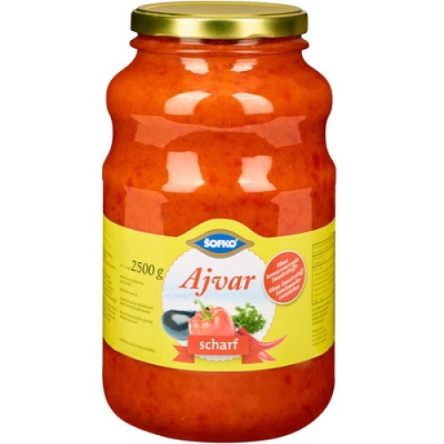 Ajvar scharf 2650ml Ajvar scharf 2650ml