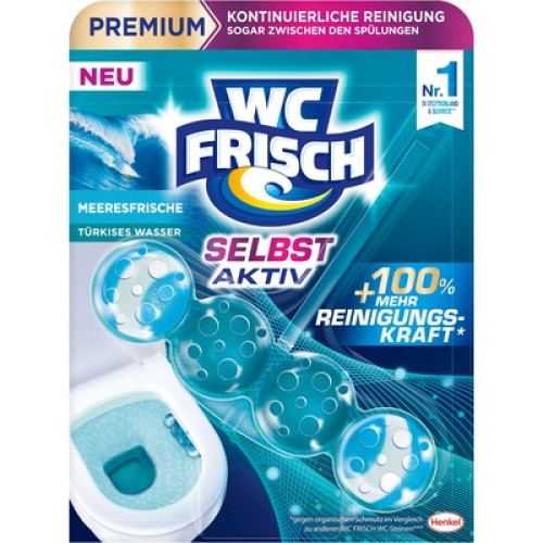 WC Frisch Selbst Aktiv türkis Meeresfrische 50g WC Frisch Selbst Aktiv türkis Meeresfrische 50g