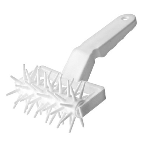 Stipproller weiß 19,5x12,5 cm Kunststoff Stipproller weiß 19,5x12,5 cm Kunststoff