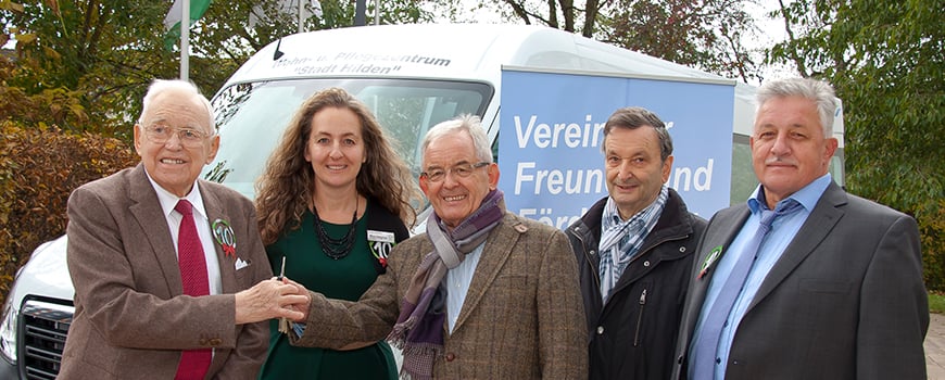 Neuer Transporter zum 10-jährigen Bestehen Neuer Transporter zum 10-jährigen Bestehen