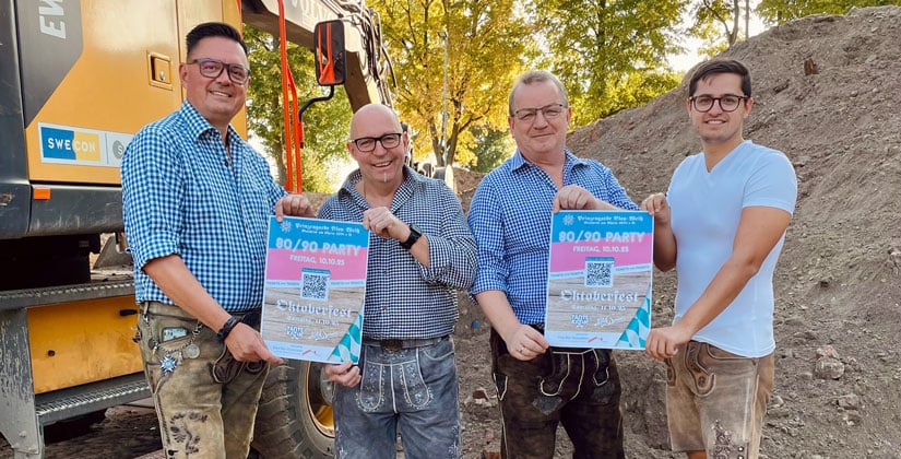 Feiern wie die Bayern: Blau-Weiß und 80/90er-Party Feiern wie die Bayern: Blau-Weiß und 80/90er-Party