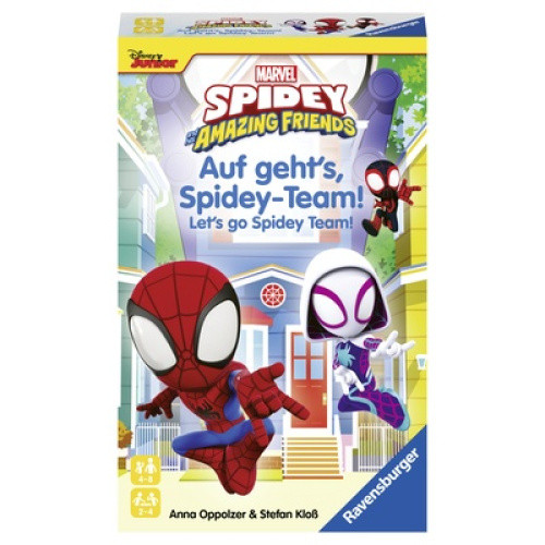 Bei ´Spidey Team´ klettern Spidey und seine Superhelden-Freunde aus der Serie Spidey and his Amazing Bei ´Spidey Team´ klettern Spidey und seine Superhelden-Freunde aus der Serie Spidey and his Amazing