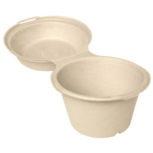 Snack Box ungeteilt braun 575ml 40St Snack Box ungeteilt braun 575ml 40St
