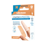6er transparente Fingerlinge-Pflaster 6er transparente Fingerlinge-Pflaster