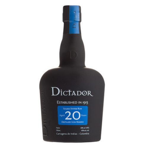 Dictador Solera System Rum 20 Years 40% 0,7L Dictador Solera System Rum 20 Years 40% 0,7L