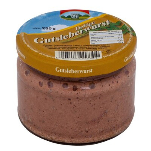 Eifeler Fleischwaren Deftige Gutsleberwurst 250g Eifeler Fleischwaren Deftige Gutsleberwurst 250g