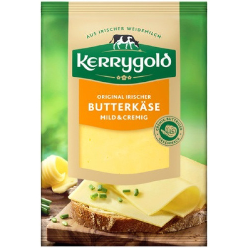 Irischer Butterkäse in Scheiben frisch 130g Irischer Butterkäse in Scheiben frisch 130g
