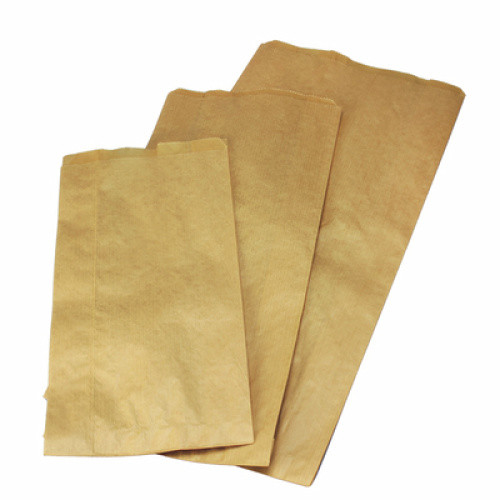 Faltenbeutel 20+7x42cm braun 500St Faltenbeutel 20+7x42cm braun 500St