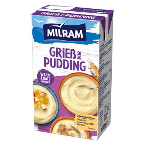 Grießpudding frisch 1000g Grießpudding frisch 1000g