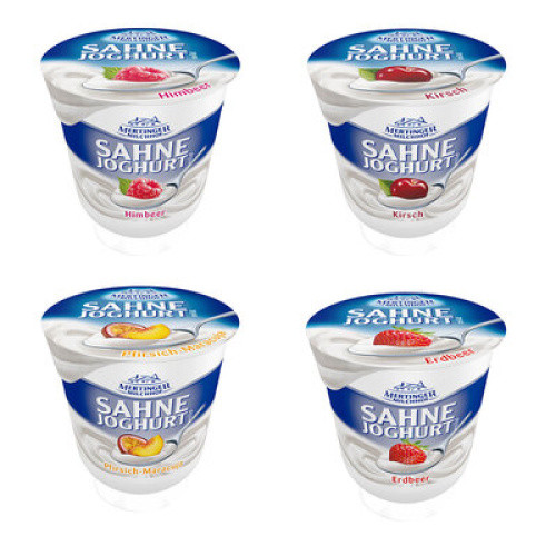 Sahnejoghurt mit Frucht sortiert 10% frisch 150g Sahnejoghurt mit Frucht sortiert 10% frisch 150g