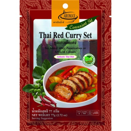 AROMAX Gewürzmischung für rotes Curry 77g AROMAX Gewürzmischung für rotes Curry 77g