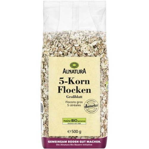 Bio Fünf-Korn-Flocken vegan 500 g Bio Fünf-Korn-Flocken vegan 500 g