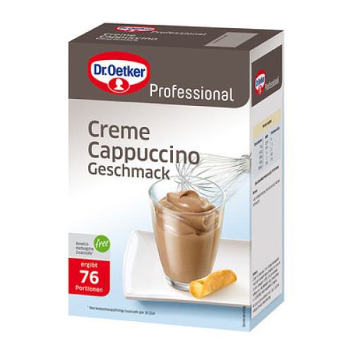 Creme Cappuccino-Geschmack ohne Kochen 1kg (erg. ca.76x60g) Creme Cappuccino-Geschmack ohne Kochen 1kg (erg. ca.76x60g)
