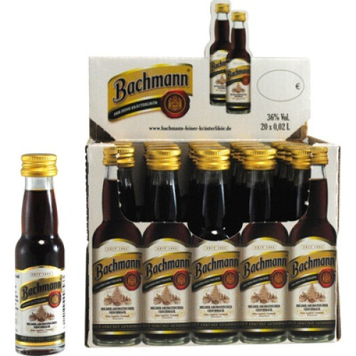 Bachmann Kräuterlikör 0,02L Bachmann Kräuterlikör 0,02L