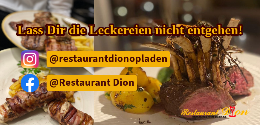 Lass Dir die Leckereien nicht entgehen
