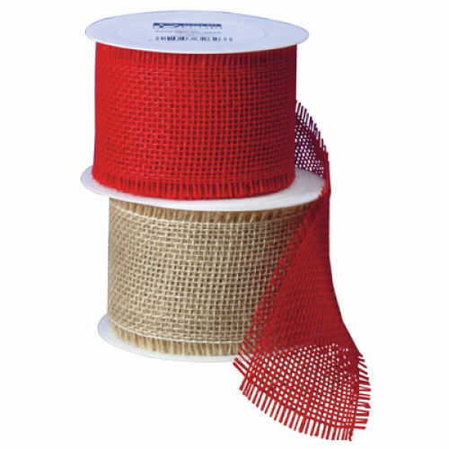 Juteband 60 mmx10 m weiss 1ST Juteband 60 mmx10 m weiss 1ST