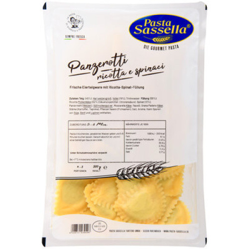 Panzerotti ricotta e spinaci frisch 500g Panzerotti ricotta e spinaci frisch 500g