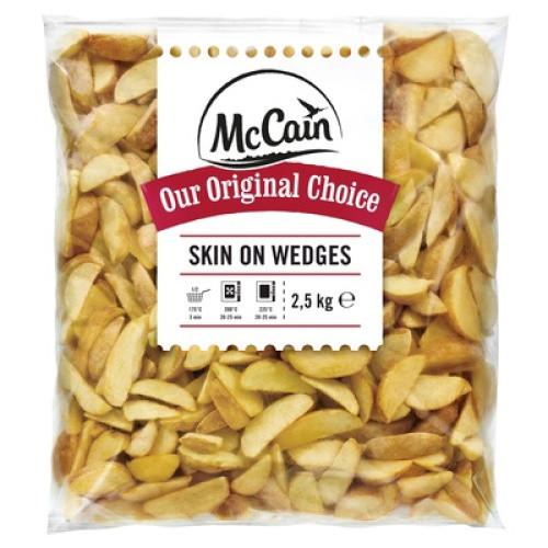 Potato Wedges skin on TK 2,5kg Potato Wedges skin on TK 2,5kg