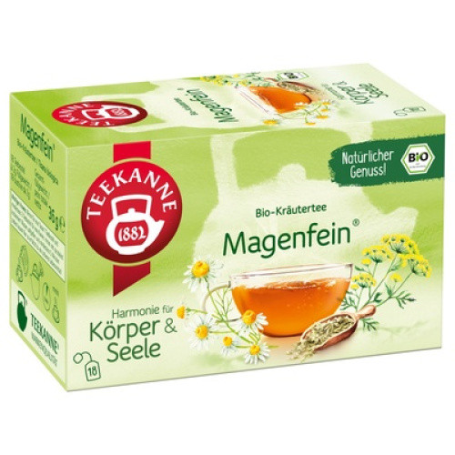 Bio Kräutertee Magenfein Teekanne 18x2g Bio Kräutertee Magenfein Teekanne 18x2g