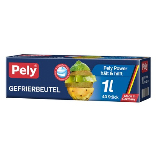 Pely Gefrierbeutel 1 L 40St Pely Gefrierbeutel 1 L 40St