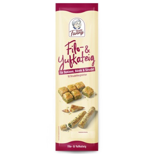 Tante Fanny Filo & Yufkateig frisch 250g Tante Fanny Filo & Yufkateig frisch 250g