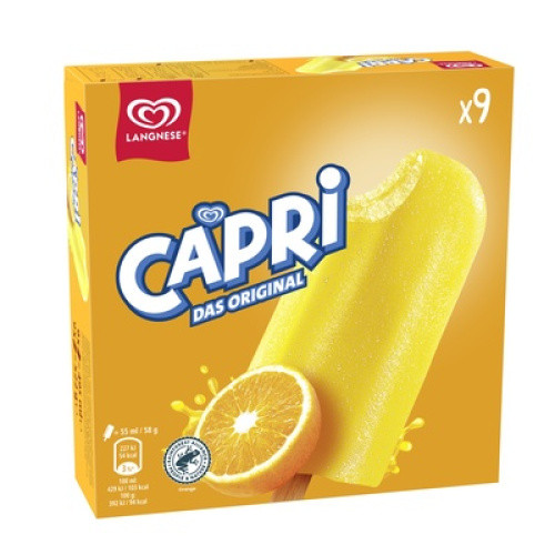 Capri Fruchteis am Stiel TK 522 g Capri Fruchteis am Stiel TK 522 g