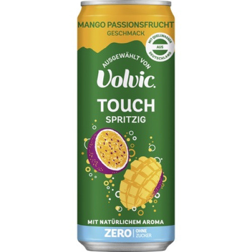 Volvic Touch Spritzig Mango-Passionsfrucht Zero 0,33l Volvic Touch Spritzig Mango-Passionsfrucht Zero 0,33l