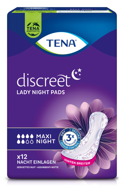 TENA / Essity - TENA Lady Discreet Maxi Night TENA / Essity - TENA Lady Discreet Maxi Night