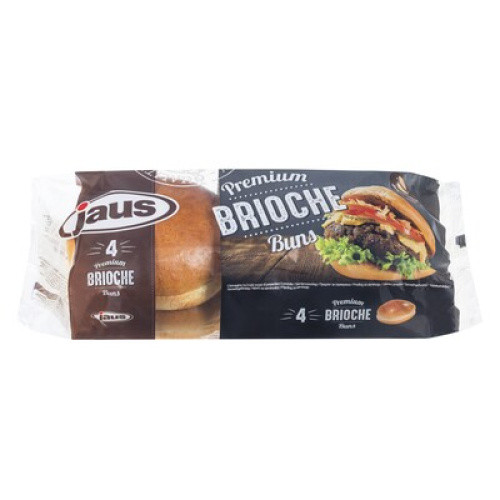 Premium Brioche Buns vorgeschnitten 300g (4x75g) Premium Brioche Buns vorgeschnitten 300g (4x75g)