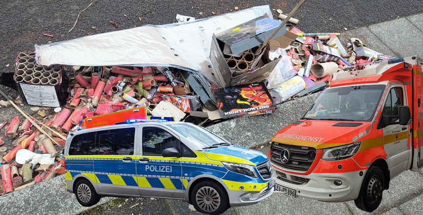 Nicht alle Leverkusener haben friedlich und fröhlich gefeiert