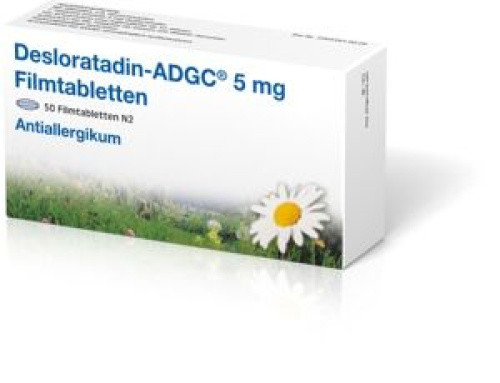 Desloratadin ADGC 5 mg Filmtabletten Desloratadin ADGC 5 mg Filmtabletten