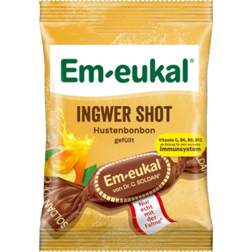 Em-Eukal Ingwer Shot mit Zucker 75g Em-Eukal Ingwer Shot mit Zucker 75g