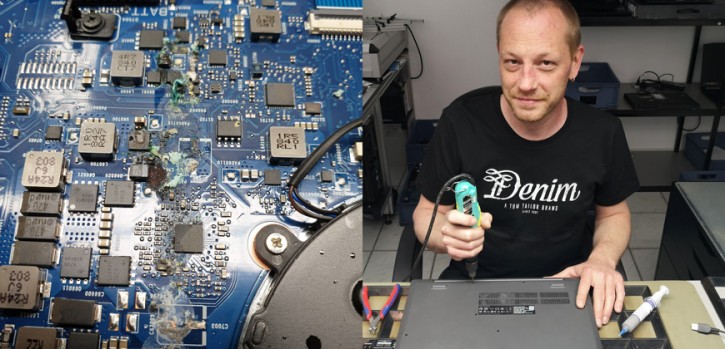 PC, Laptop, Tastatur, Display, Ersatzteile – für Pascal Vaas alles kein Problem