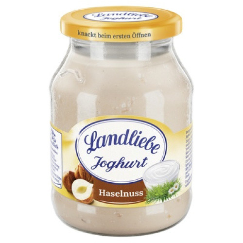 Joghurt Haselnuss 3,8% frisch 500g Joghurt Haselnuss 3,8% frisch 500g
