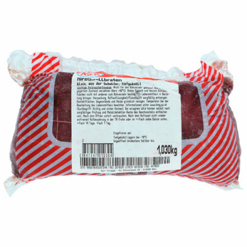 Hirschrollbraten TK 1kg Hirschrollbraten TK 1kg