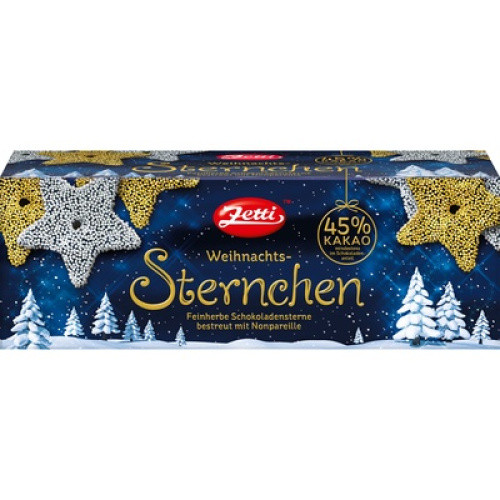 Zetti Weihnachtssternchen 250g Zetti Weihnachtssternchen 250g