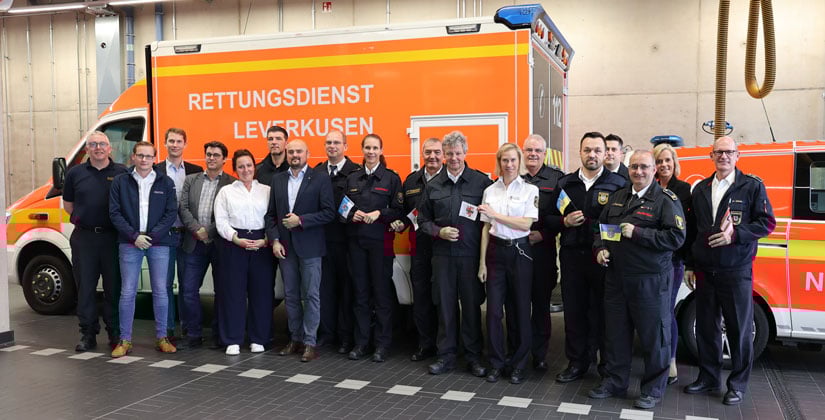 Neue Technik soll Rettungsdienst entlasten und die Patientenversorgung optimieren Neue Technik soll Rettungsdienst entlasten und die Patientenversorgung optimieren
