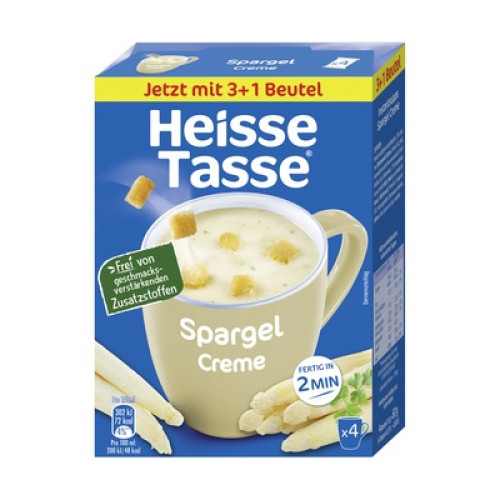 Heisse Tasse Spargel Creme 4x15g Heisse Tasse Spargel Creme 4x15g