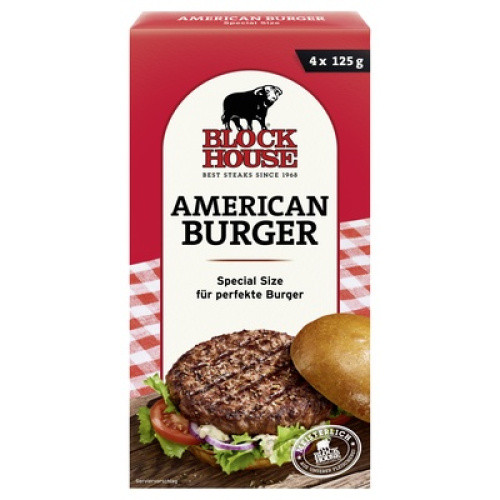 Block House American Burger TK 500g Block House American Burger TK 500g