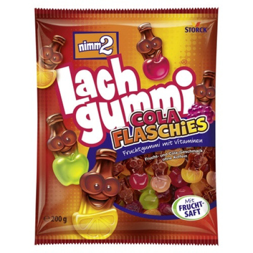 Lachgummi Cola Flaschies 200g Lachgummi Cola Flaschies 200g