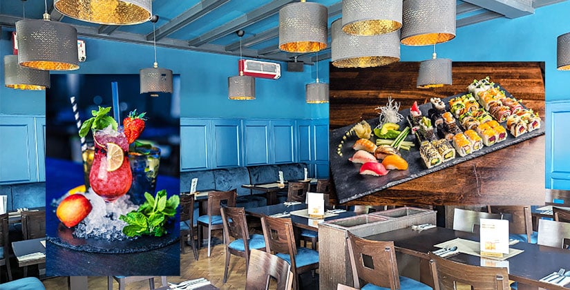 Sushi Restaurant, Cocktail Bar, Gesellschaftsraum – jetzt im ehemaligen Margarethenhof