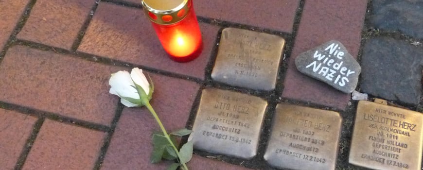 Aktion zum Gedenktag: 75 Jahre nach Auschwitz