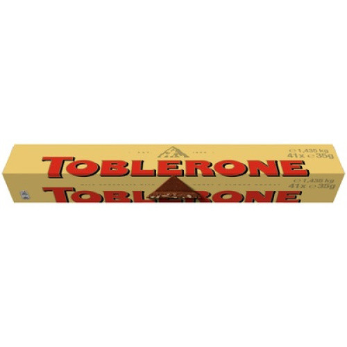 Toblerone XL-Pack 1,435kg (41x35g) Toblerone XL-Pack 1,435kg (41x35g)