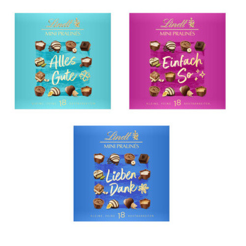 Mini Pralinés Emotionale Botschaft 90g Mini Pralinés Emotionale Botschaft 90g